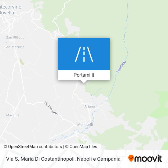 Mappa Via S. Maria Di Costantinopoli