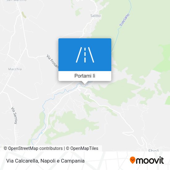 Mappa Via Calcarella