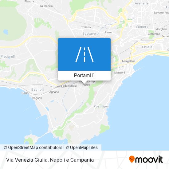 Mappa Via Venezia Giulia