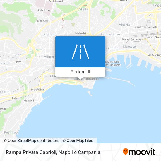 Mappa Rampa Privata Caprioli