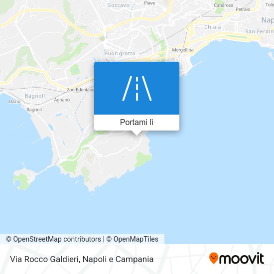 Mappa Via Rocco Galdieri