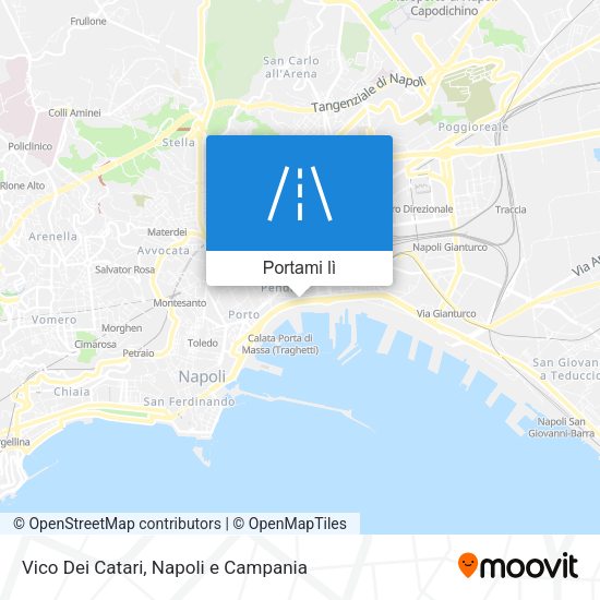 Mappa Vico Dei Catari