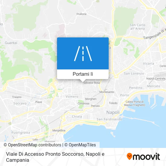 Mappa Viale Di Accesso Pronto Soccorso