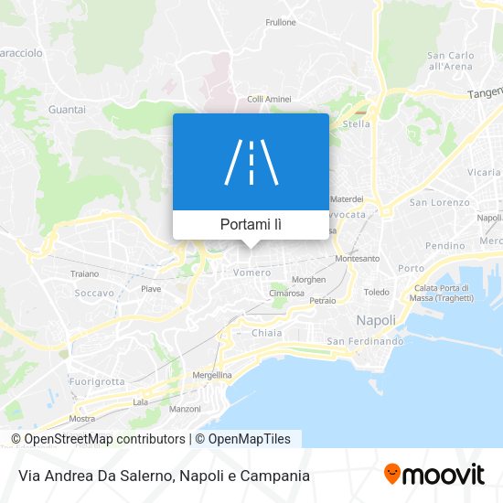 Mappa Via Andrea Da Salerno