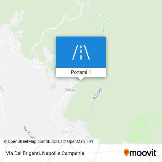 Mappa Via Dei Briganti