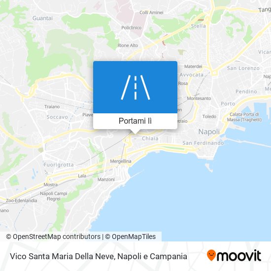 Mappa Vico Santa Maria Della Neve