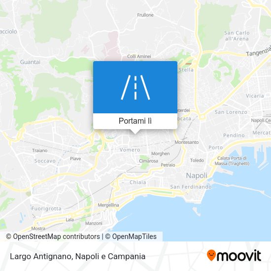 Mappa Largo Antignano