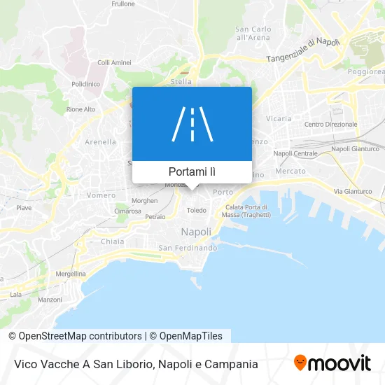 Mappa Vico Vacche A San Liborio