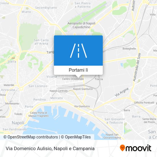 Mappa Via Domenico Aulisio