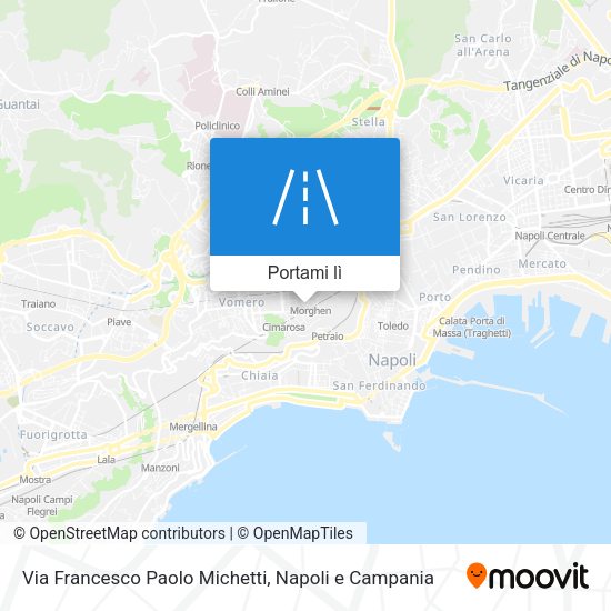 Mappa Via Francesco Paolo Michetti