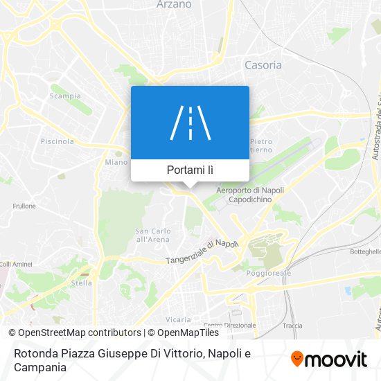 Mappa Rotonda Piazza Giuseppe Di Vittorio