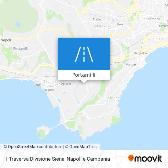 Mappa I Traversa Divisione Siena