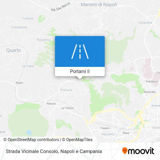 Mappa Strada Vicinale Consolo