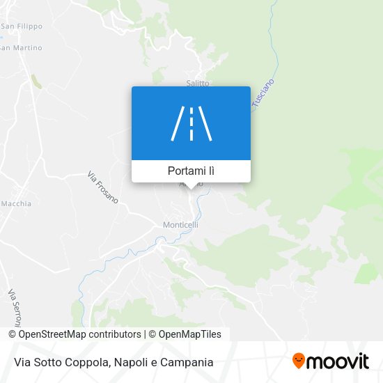 Mappa Via Sotto Coppola