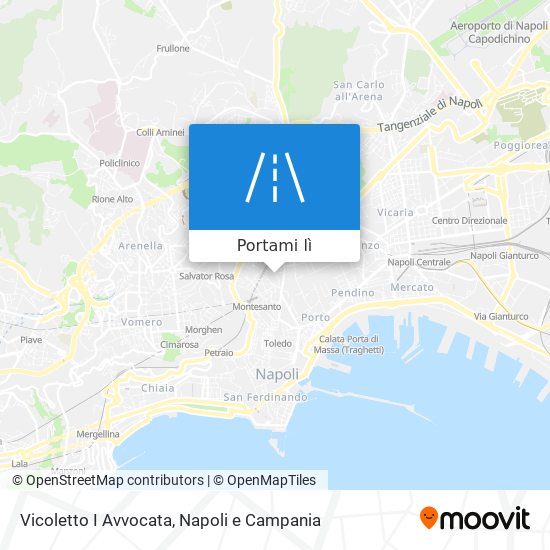 Mappa Vicoletto I Avvocata