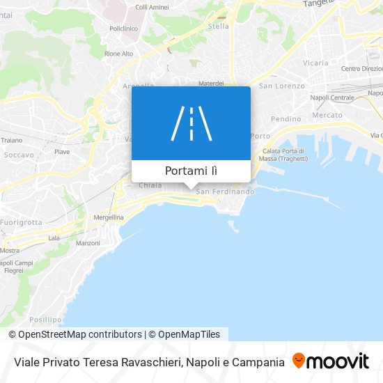 Mappa Viale Privato Teresa Ravaschieri