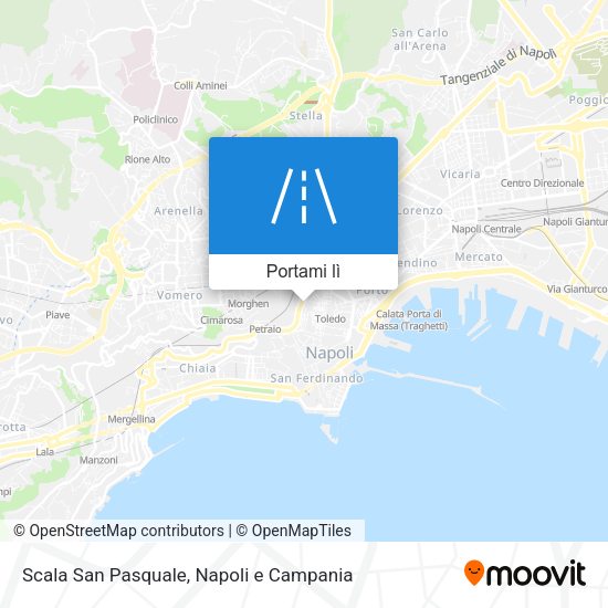 Mappa Scala San Pasquale