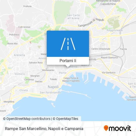 Mappa Rampe San Marcellino