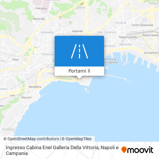 Mappa Ingresso Cabina Enel Galleria Della Vittoria