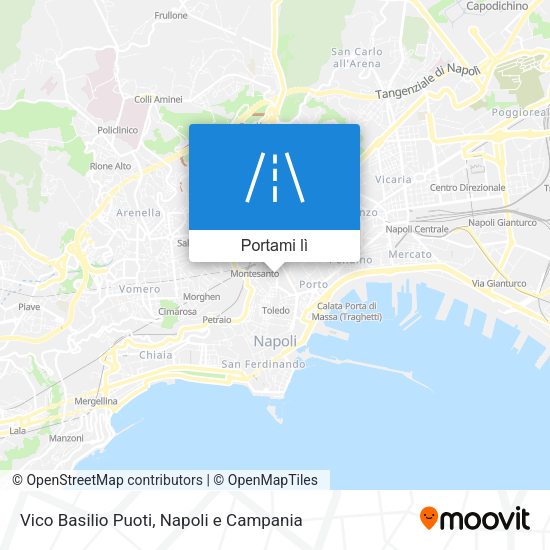 Mappa Vico Basilio Puoti