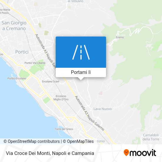 Mappa Via Croce Dei Monti