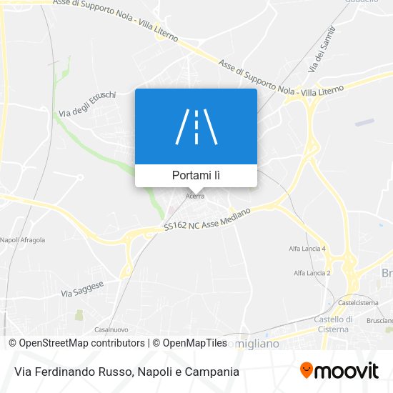 Mappa Via Ferdinando Russo