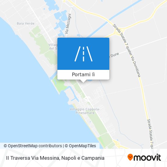 Mappa II Traversa Via Messina