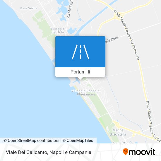 Mappa Viale Del Calicanto