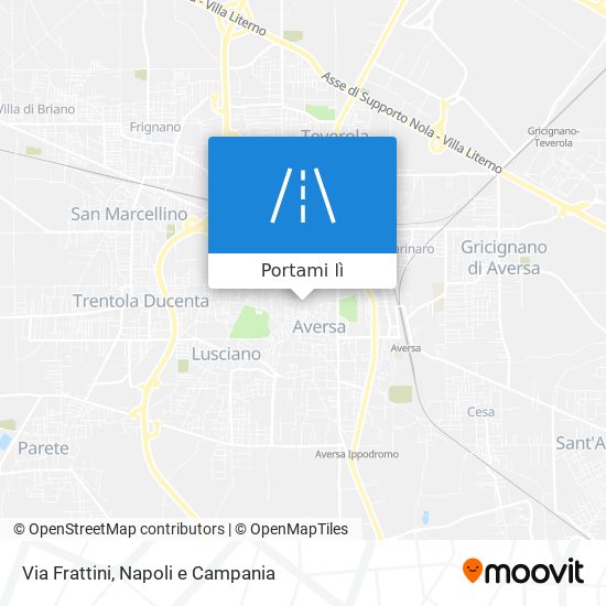 Mappa Via Frattini