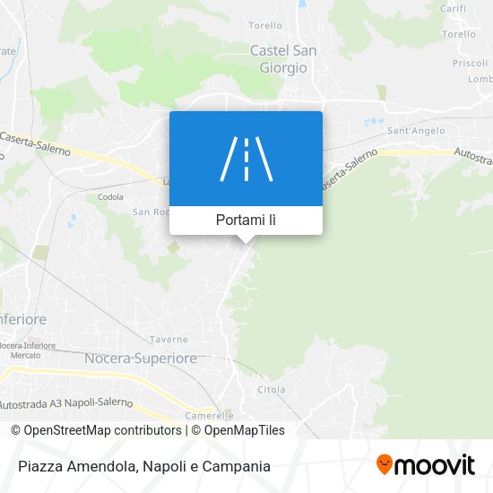 Mappa Piazza Amendola