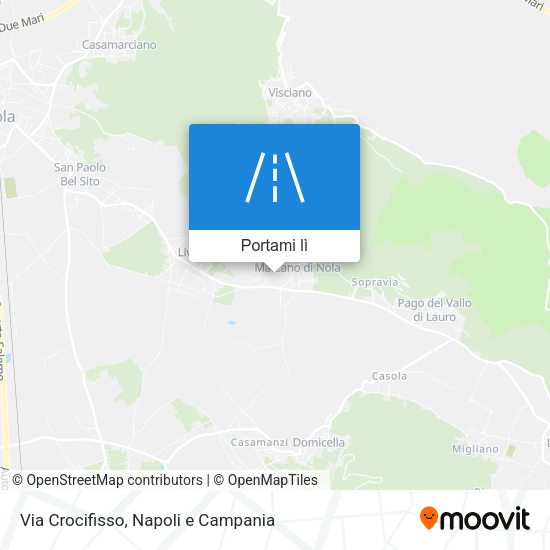 Mappa Via Crocifisso