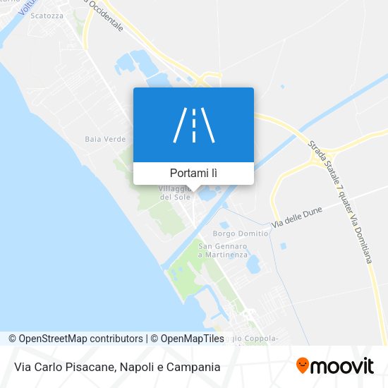 Mappa Via Carlo Pisacane
