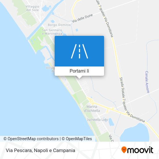 Mappa Via Pescara