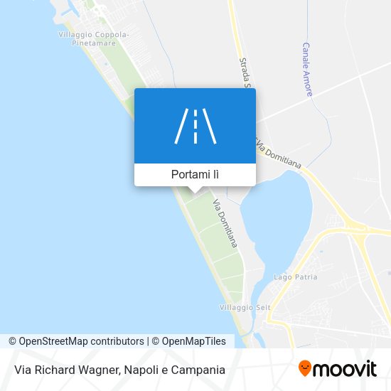 Mappa Via Richard Wagner