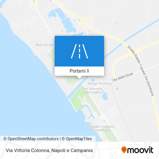 Mappa Via Vittoria Colonna