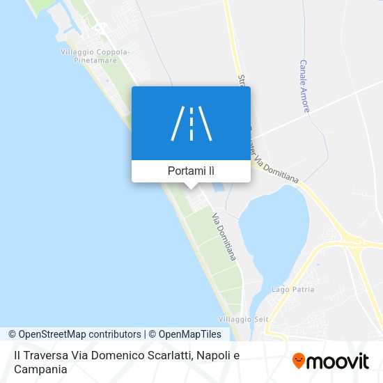 Mappa II Traversa Via Domenico Scarlatti