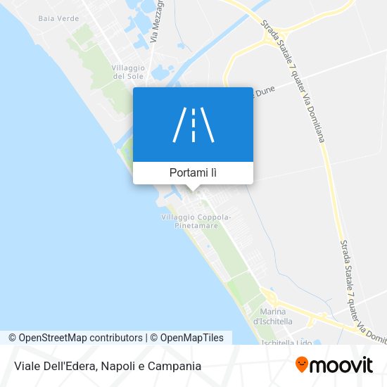 Mappa Viale Dell'Edera