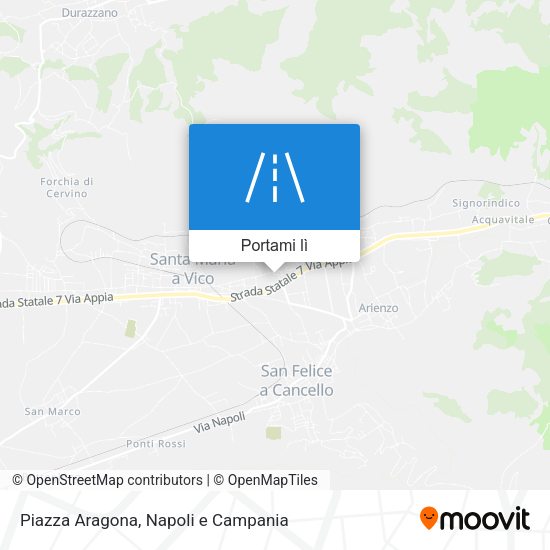 Mappa Piazza Aragona