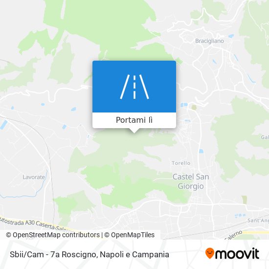 Mappa Sbii/Cam - 7a Roscigno