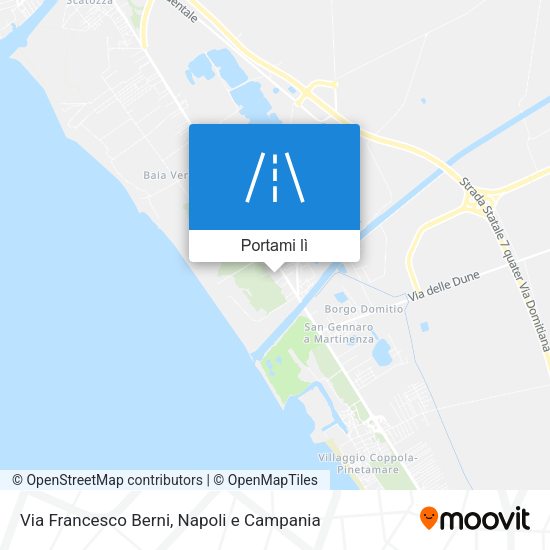 Mappa Via Francesco Berni