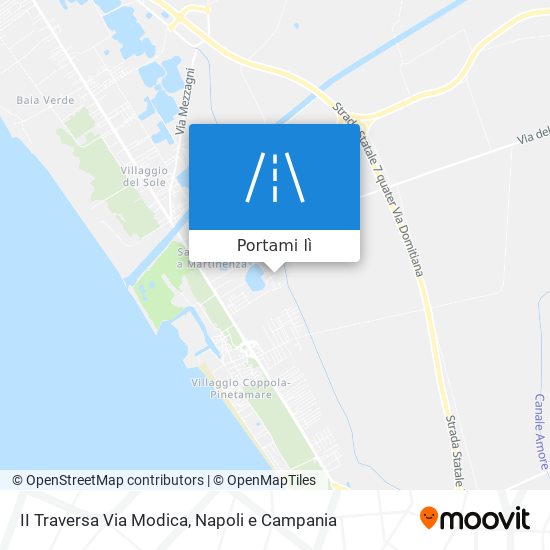Mappa II Traversa Via Modica