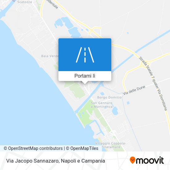 Mappa Via Jacopo Sannazaro