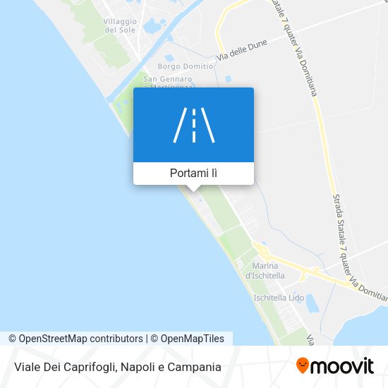 Mappa Viale Dei Caprifogli