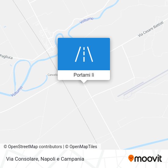 Mappa Via Consolare