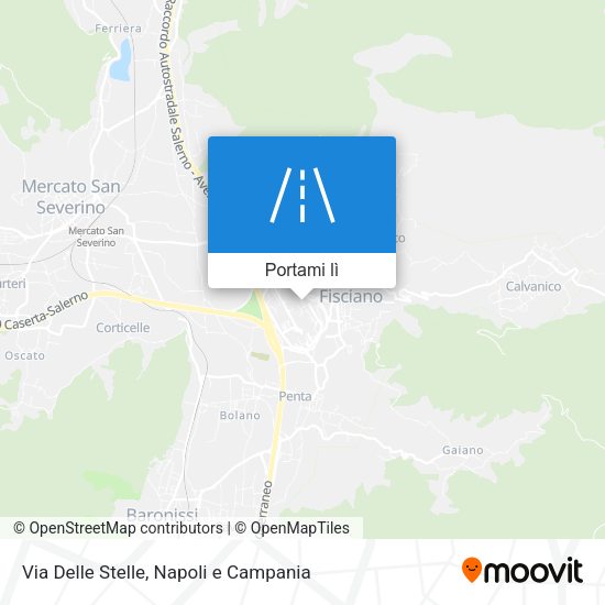 Mappa Via Delle Stelle