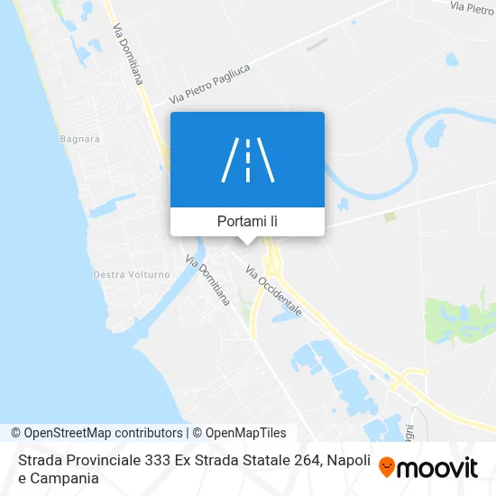 Mappa Strada Provinciale 333 Ex Strada Statale 264