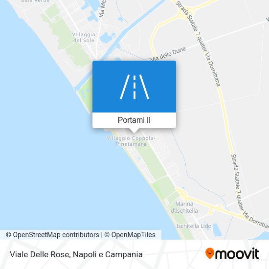 Mappa Viale Delle Rose
