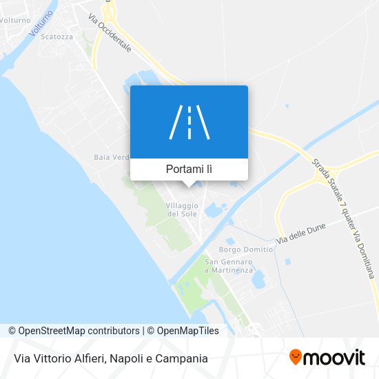 Mappa Via Vittorio Alfieri