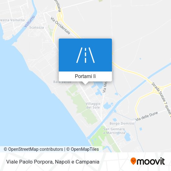 Mappa Viale Paolo Porpora