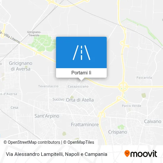 Mappa Via Alessandro Lampitelli